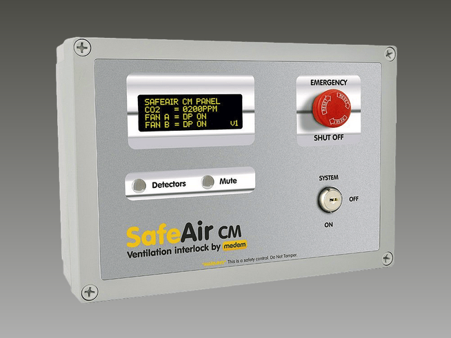 SafeAir CM (GP) Gas Proving & Ventilation Interlocking for Commercial Kitchens