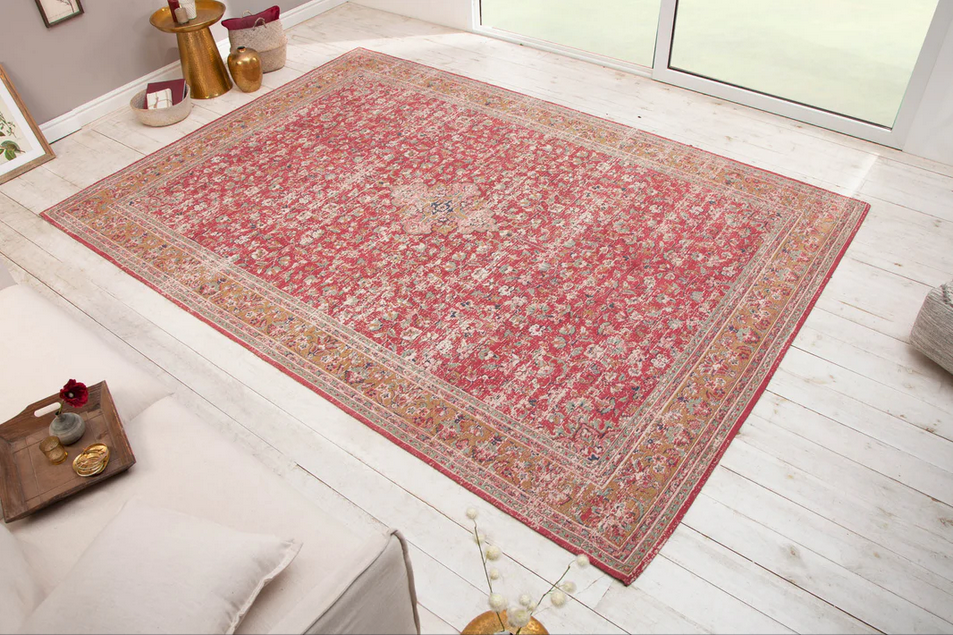 Rug Old Marrakech 350x240cm Cotton Red