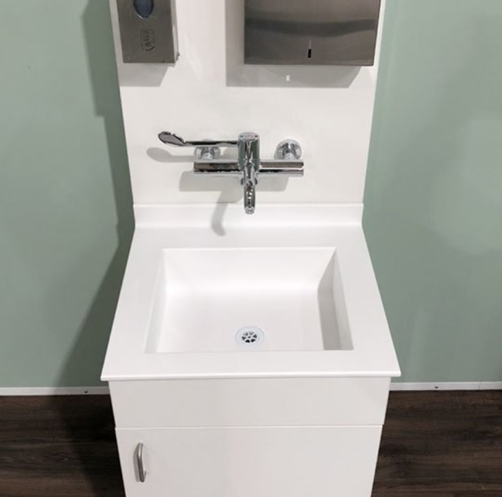 Healthcare Compliant Mobile Hand Wash Station