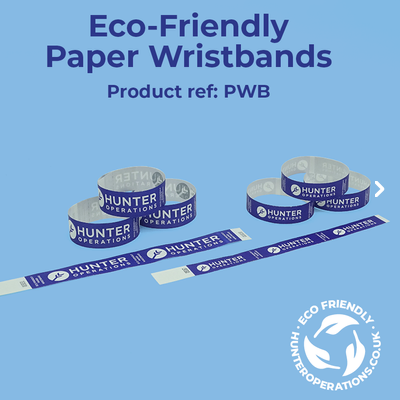 Eco Paper Printed Wristbands