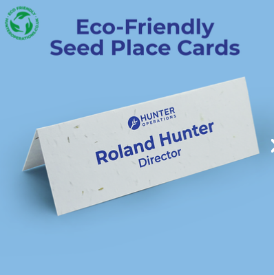 Seed Paper Place Cards