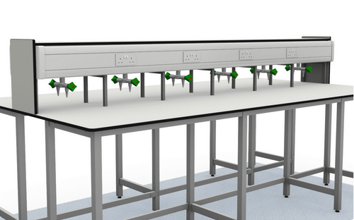 Laboratory Reagent Shelving