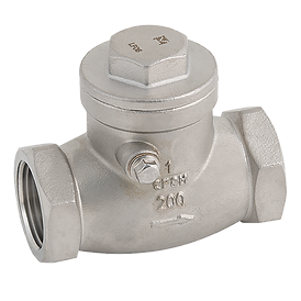 BSP Stainless Steel Swing Check Valve 200PSI