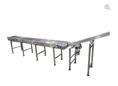 Stainless Steel Chain Peg Tab Indexing Conveyors