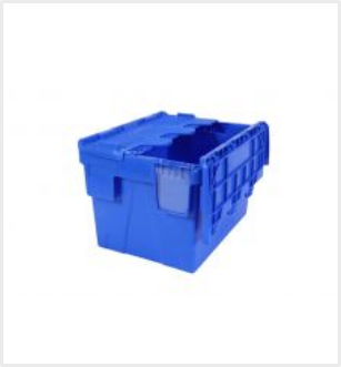  Plastic Lidded Storage Boxes