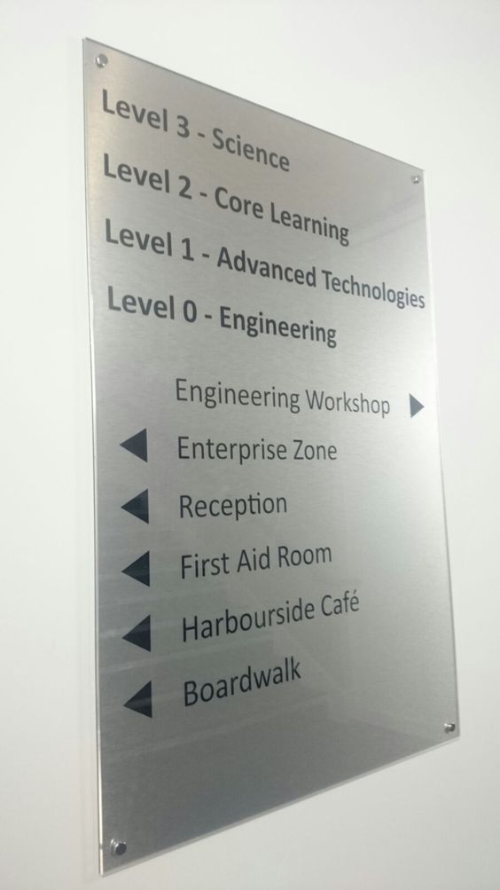 Internal Directional Signage