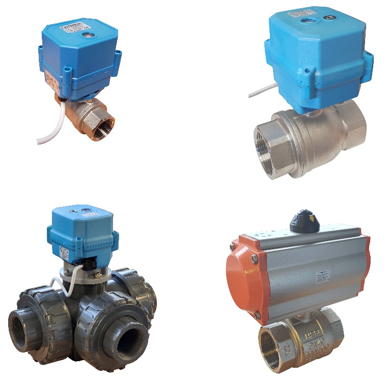 Actuated Ball Valves