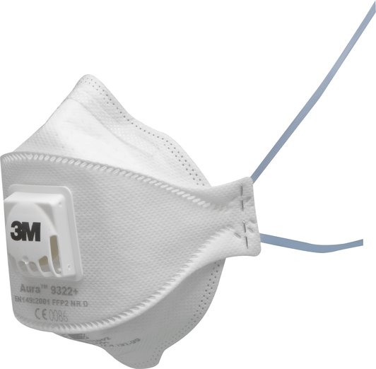 3M 9322+ Dust Mask FFP2 Pack 10