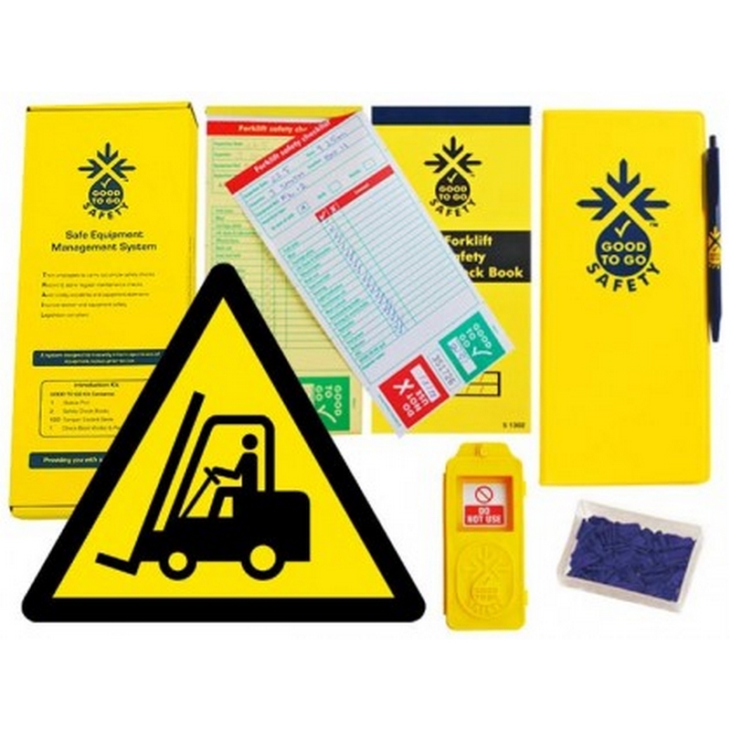 Good to go safety forklift weekly kit