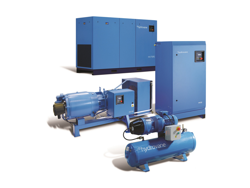 Hydrovane air compressors