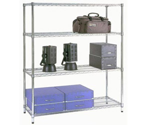 Chrome Shelving