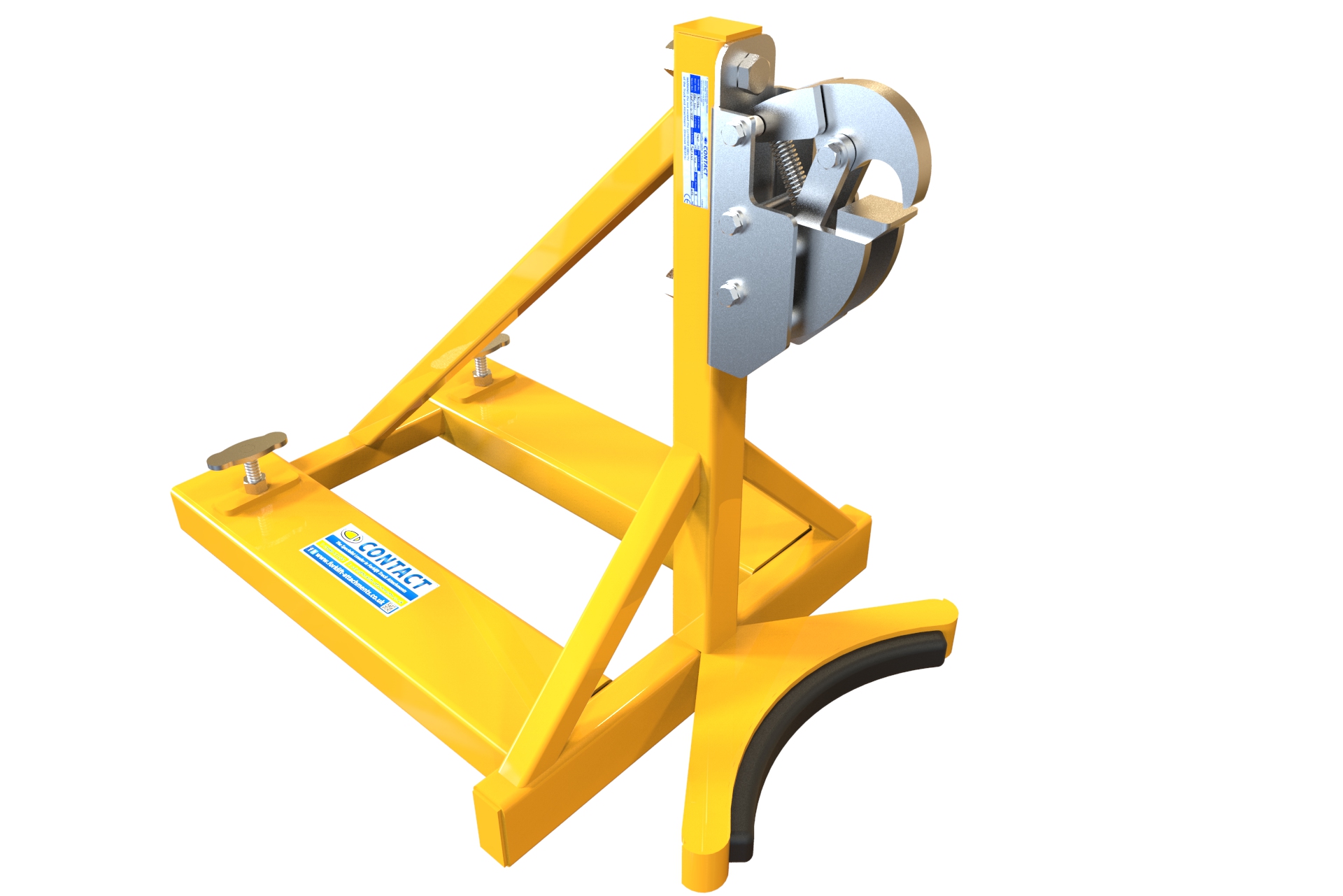 Forklift Drum Handler - Rim Grip