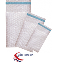 Double Laminate Bubble Bags + Self Seal Lip