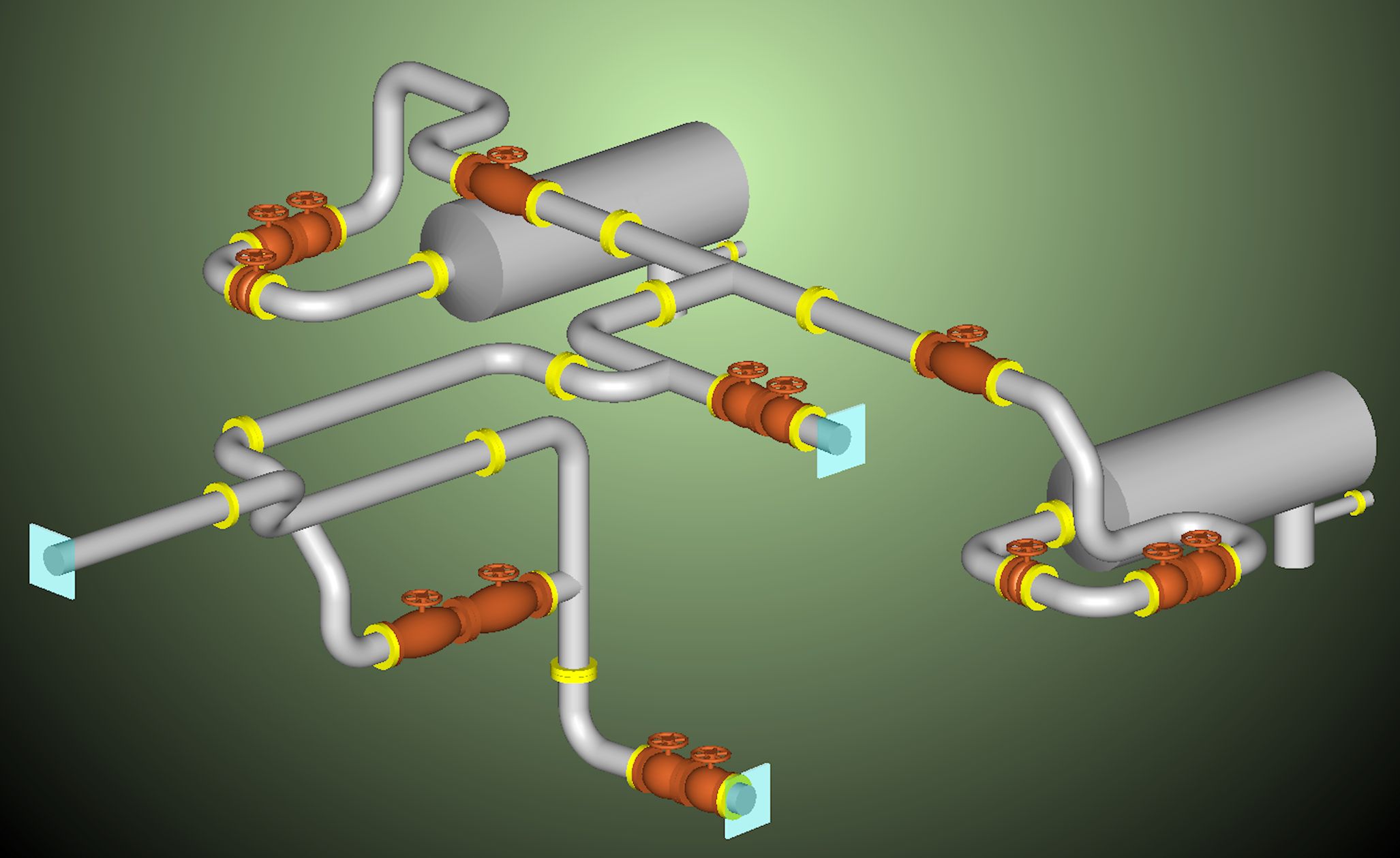 Gas Pulsation Analysis to AP1618