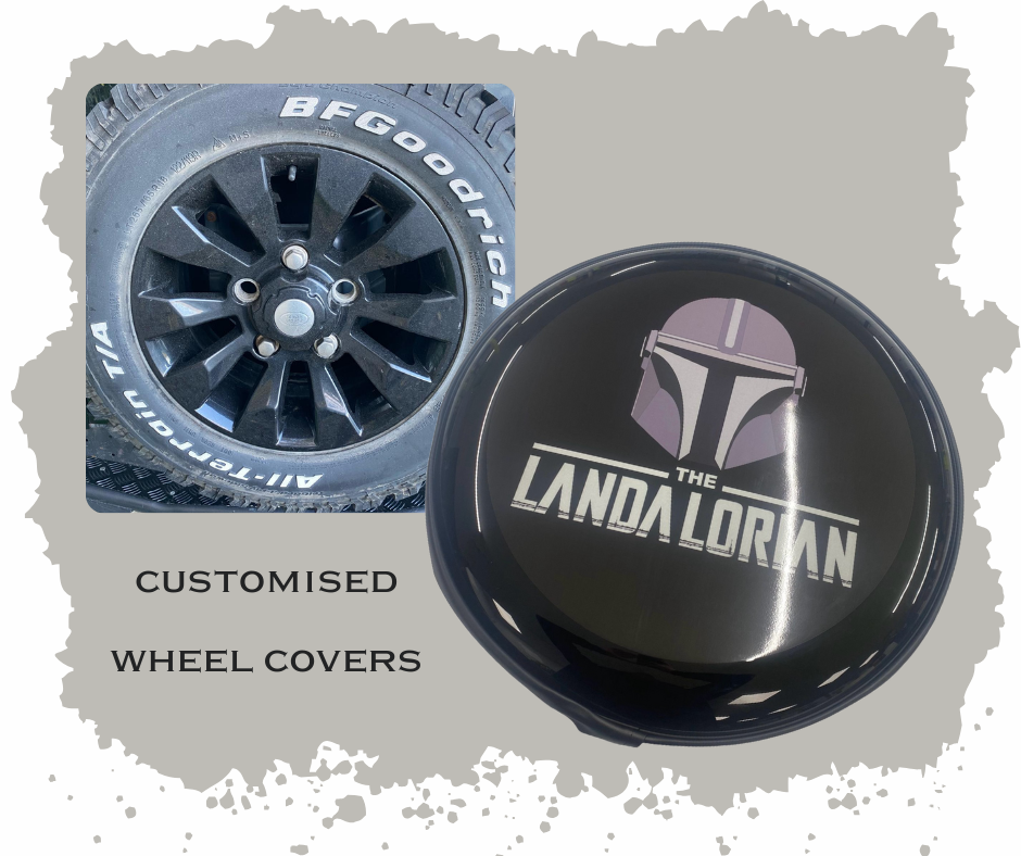 Customised wheel cover