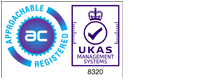 Approachable AC Registered - UKAS Manangement Systems Logo