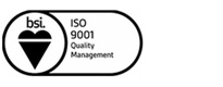 BSI ISO 9001 Quality Management Logo