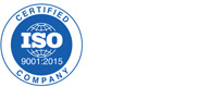 Certified ISO 9001 - 2015 Company Logo