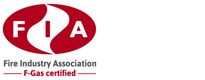 FIA &minus; Fire Industry Association &minus; F-Gas Certified * Logo