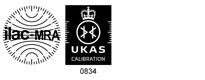 iLAC MRA & UKAS Logo