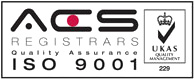 ISO 9001 (ACS Registrars) Logo