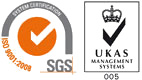 ISO 9001:2008 (SGS) Logo