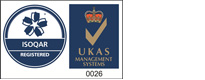 ISOQAR & UKAS Logo