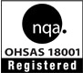 NQA OHSAS 18001 Registered Logo