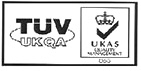 TUV UK QA & UKAS Logo