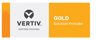 Vertiv - Gold Solution Provider Logo